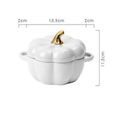 Panela Formato Abóbora de Porcelana Dara Casa